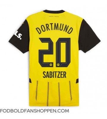 Borussia Dortmund Marcel Sabitzer #20 Hjemmebanetrøje 2024-25 Kortærmet